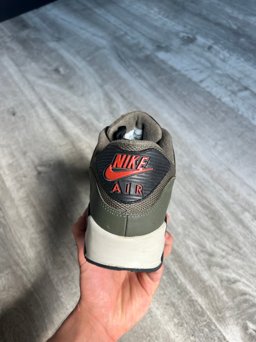 Buty Nike Air Max 90 Medium Olive Black Team Orange