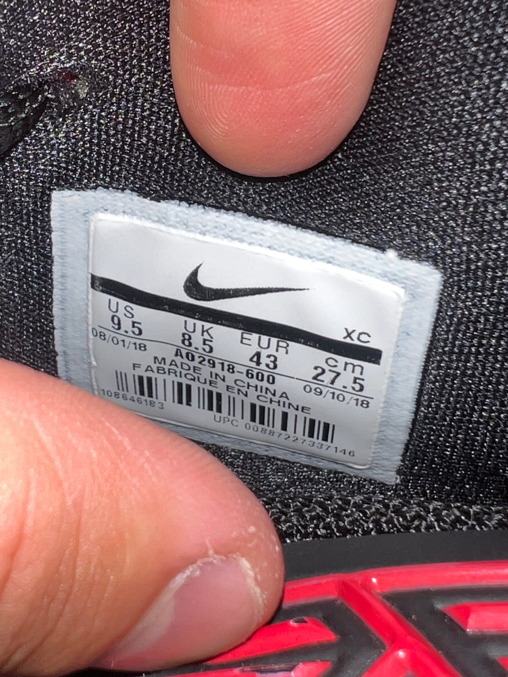 Buty Nike Kyrie 5 Bred