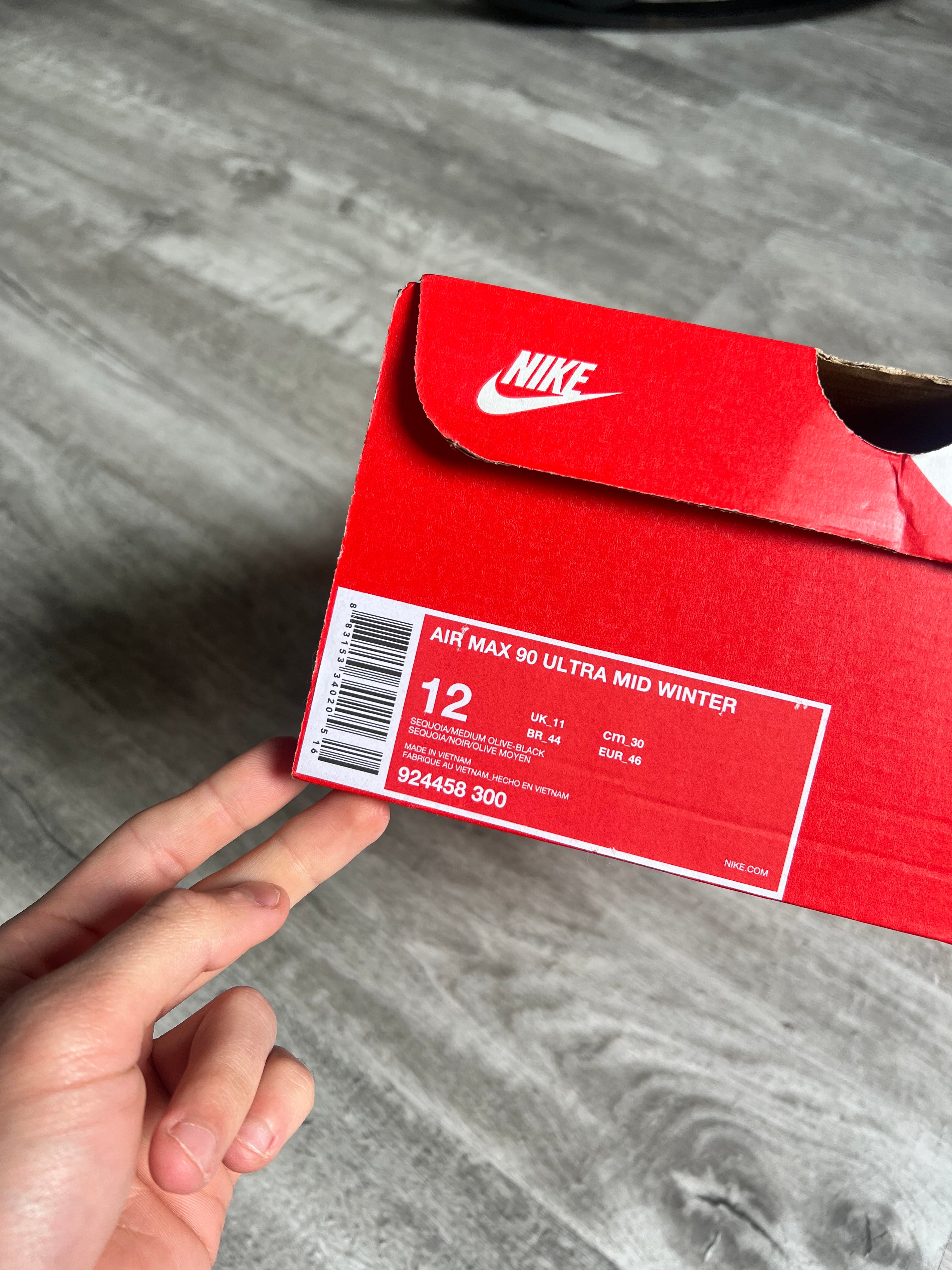 Buty Nike Air Max 90 Ultra Mid Winter Sequoia