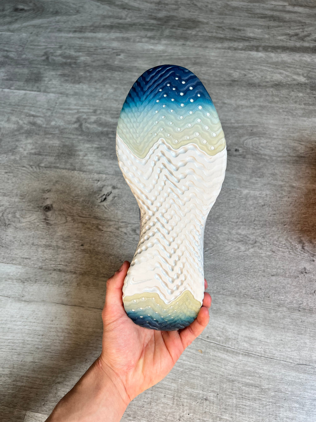 Buty Nike Epic React Flyknit 2 Vast Grey Coastal Blue