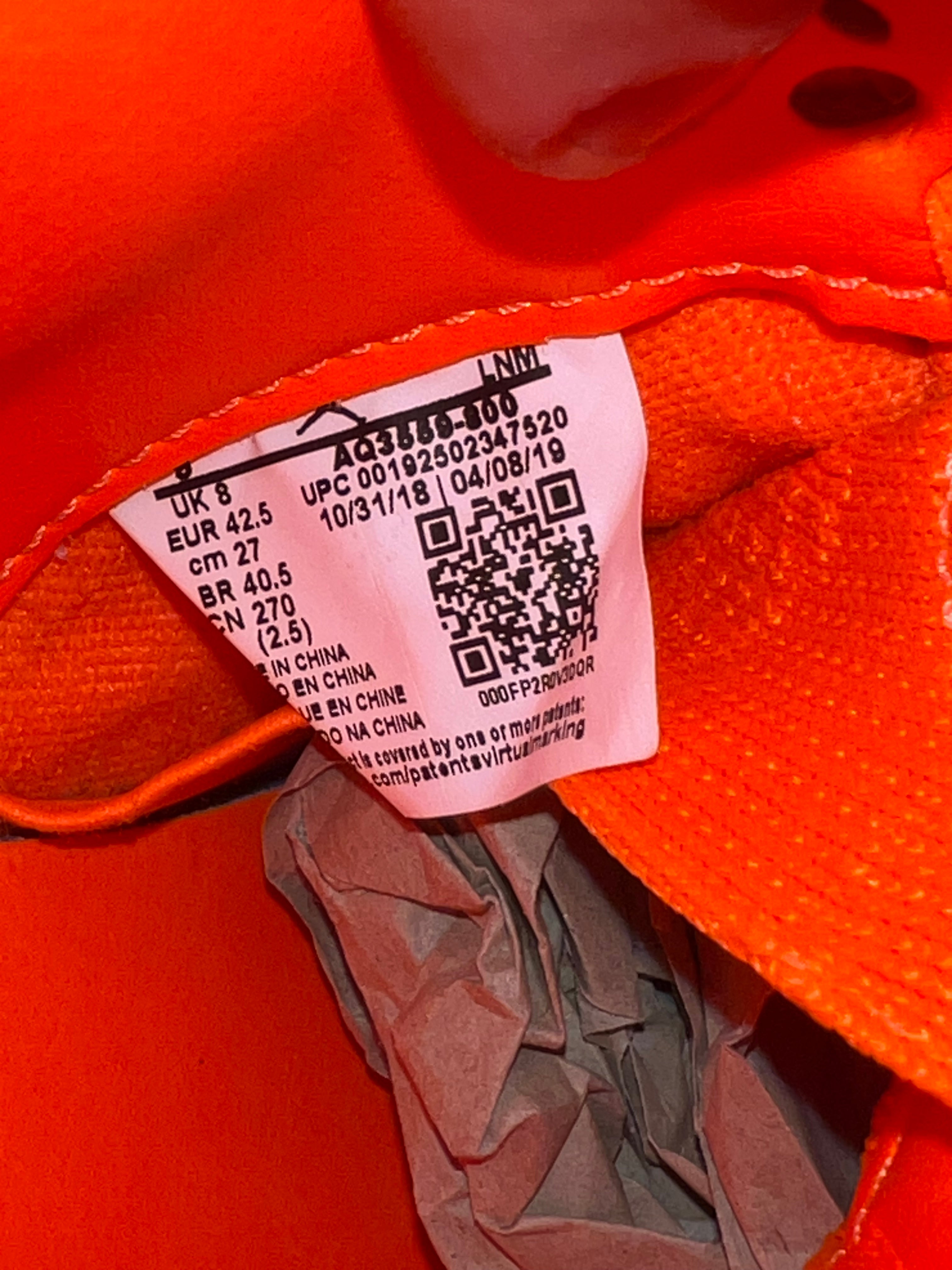 Buty Nike Air Jordan 4 Retro Flyknit Orange