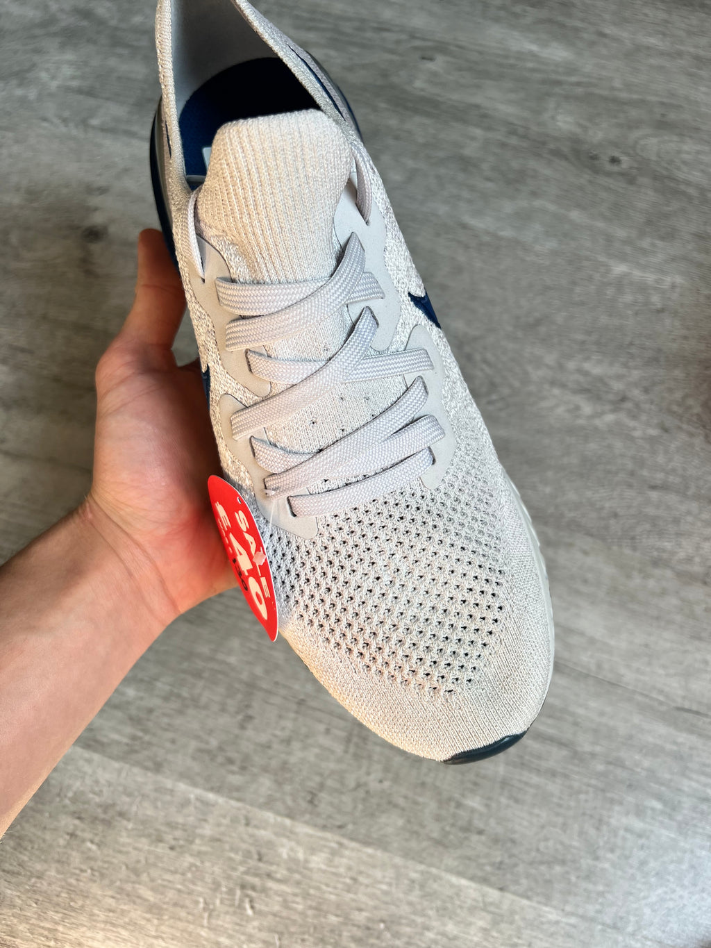 Buty Nike Epic React Flyknit 2 Vast Grey Coastal Blue