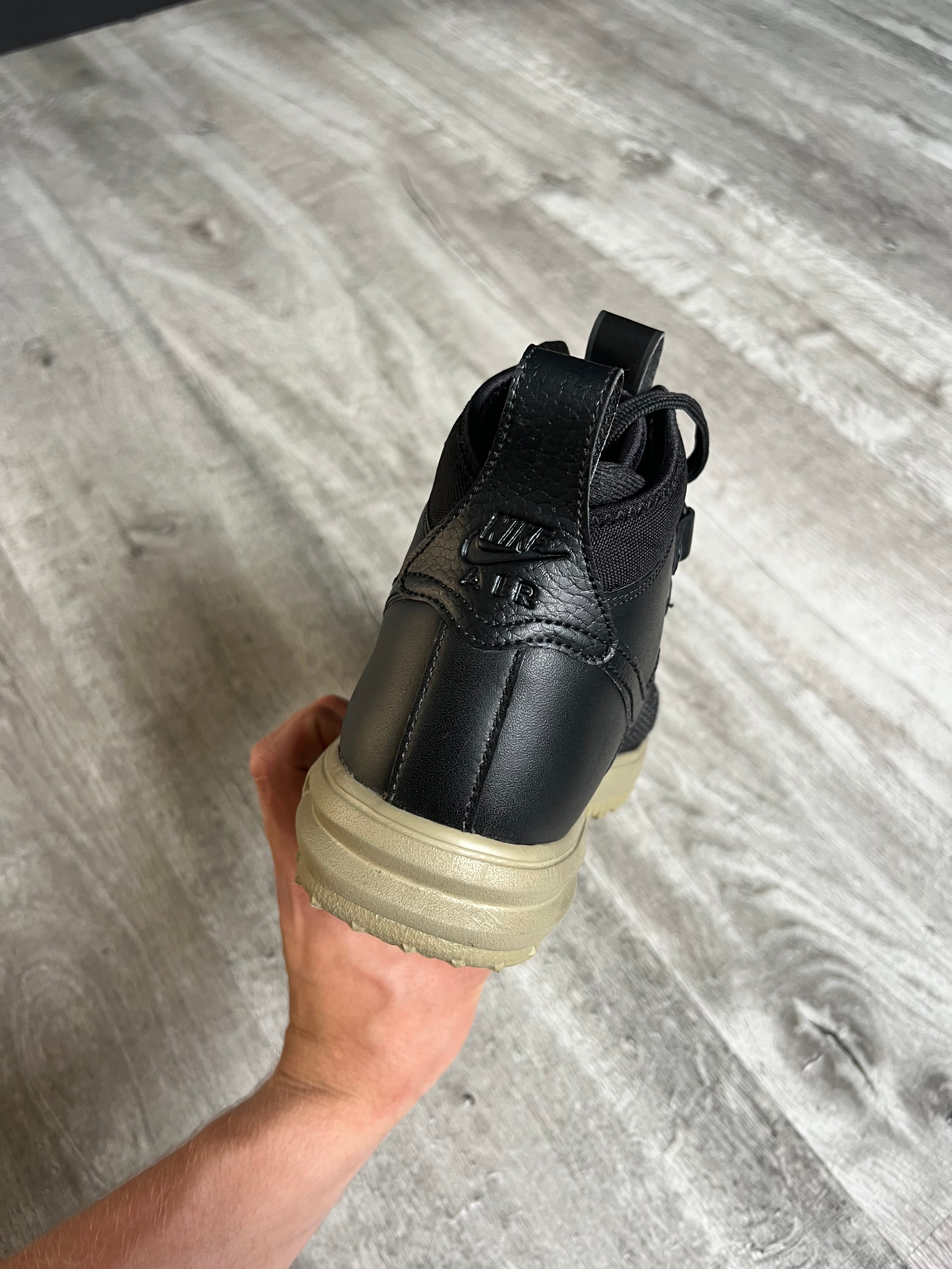 Buty Nike Air Force 1 Duckboot Black Neutral Olive