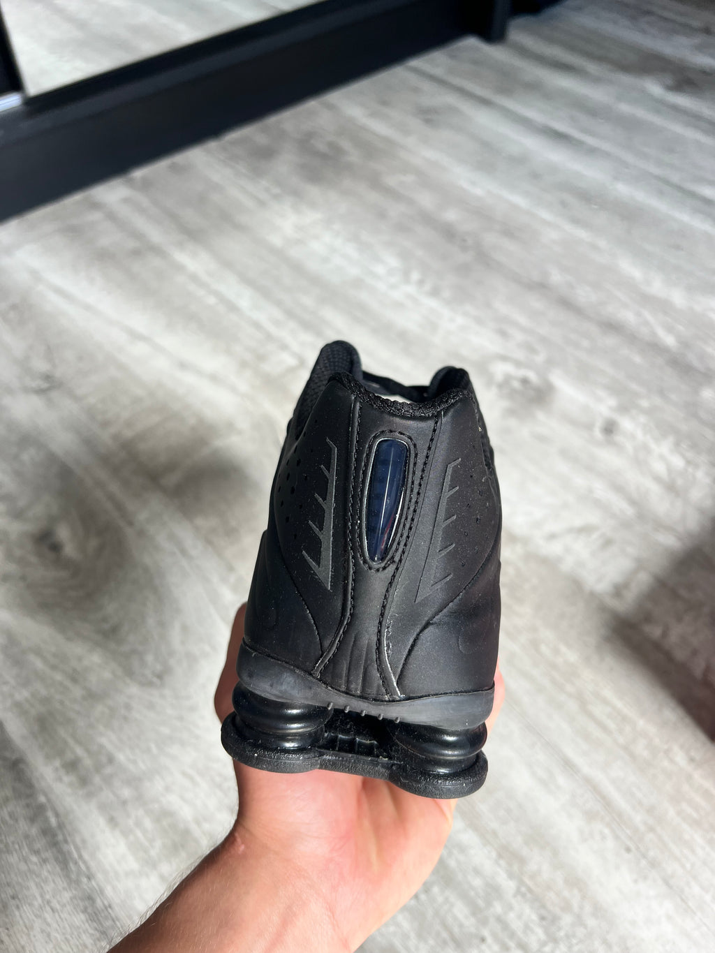 Buty Nike Shox R4 Triple Black Matte