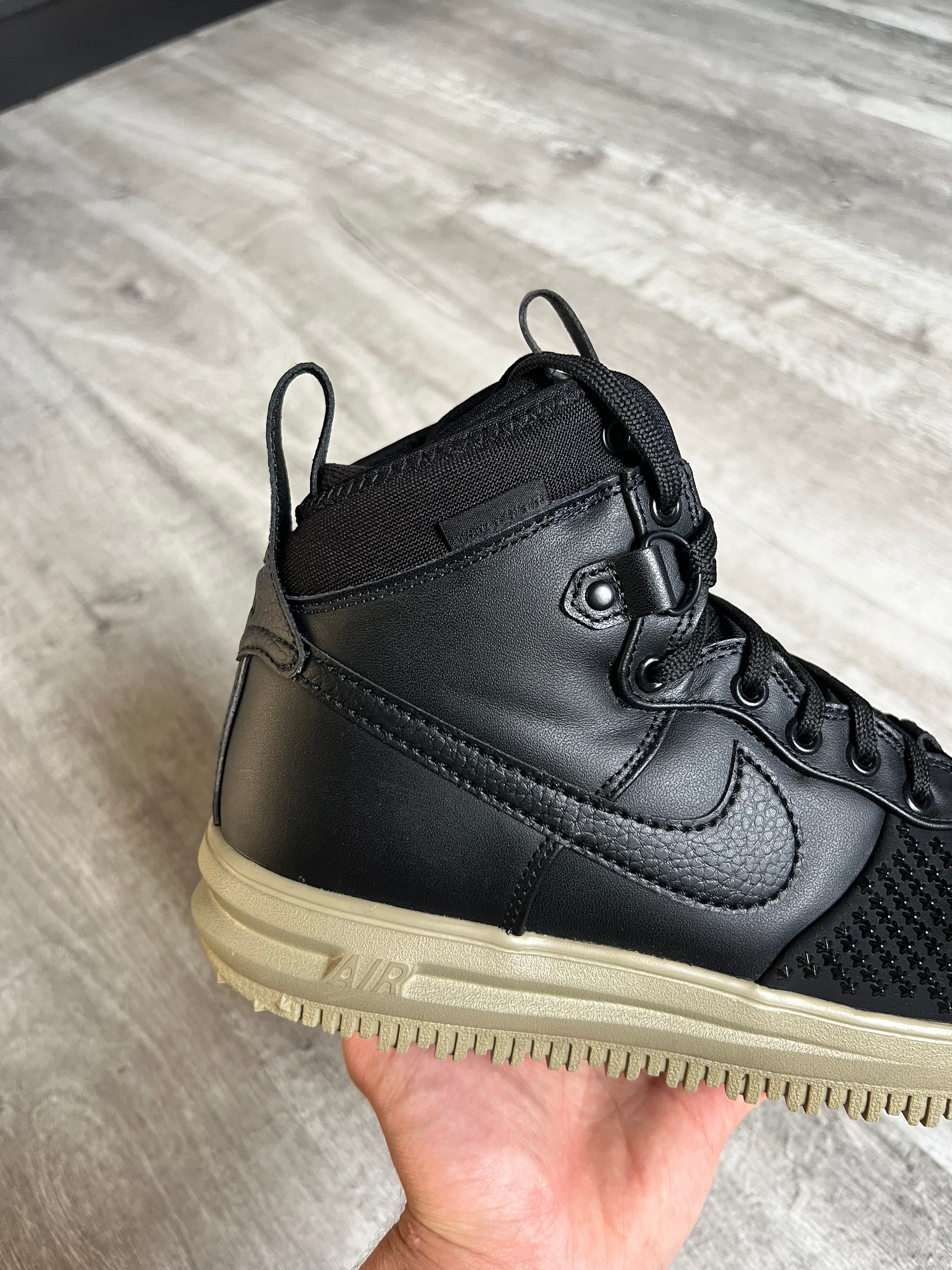 Buty Nike Air Force 1 Duckboot Black Neutral Olive