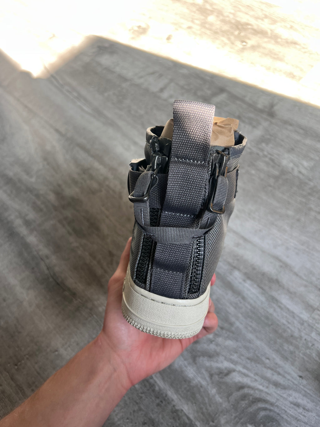 Buty Nike SF Air Force 1 Mid Dark Grey