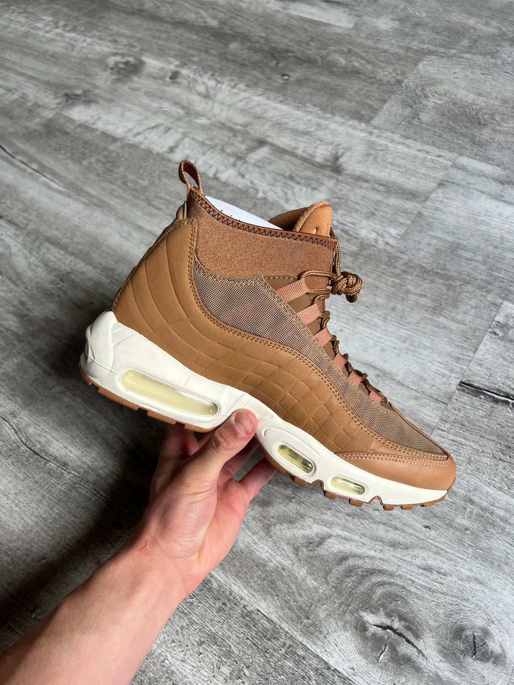 Buty Nike Air Max 95 Sneakerboot Flax (2017)