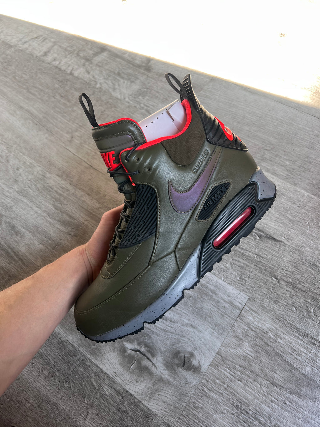 Buty Nike Air Max 90 Sneakerboot Dark Loden