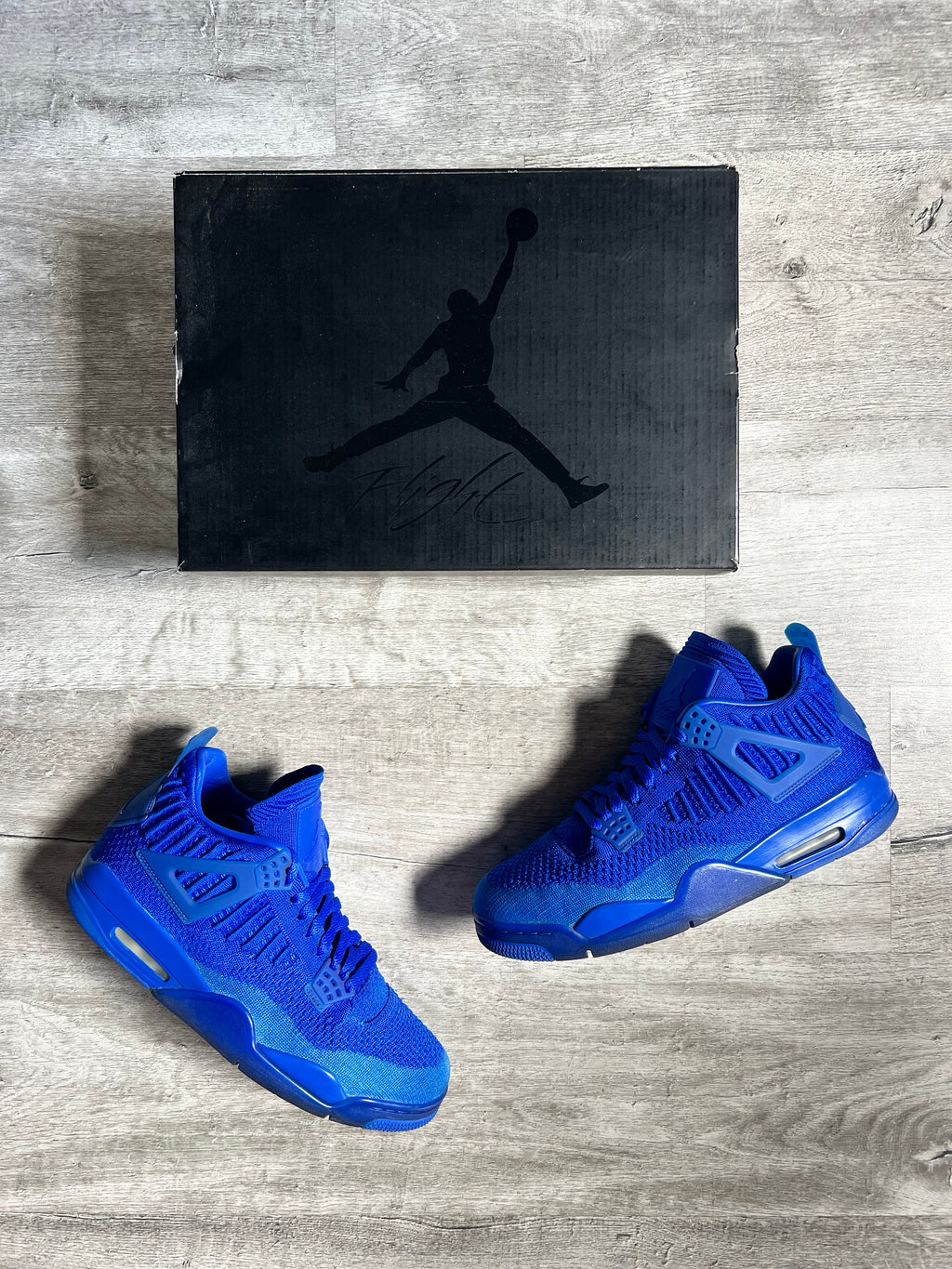 Buty Jordan 4 Retro Flyknit Royal
