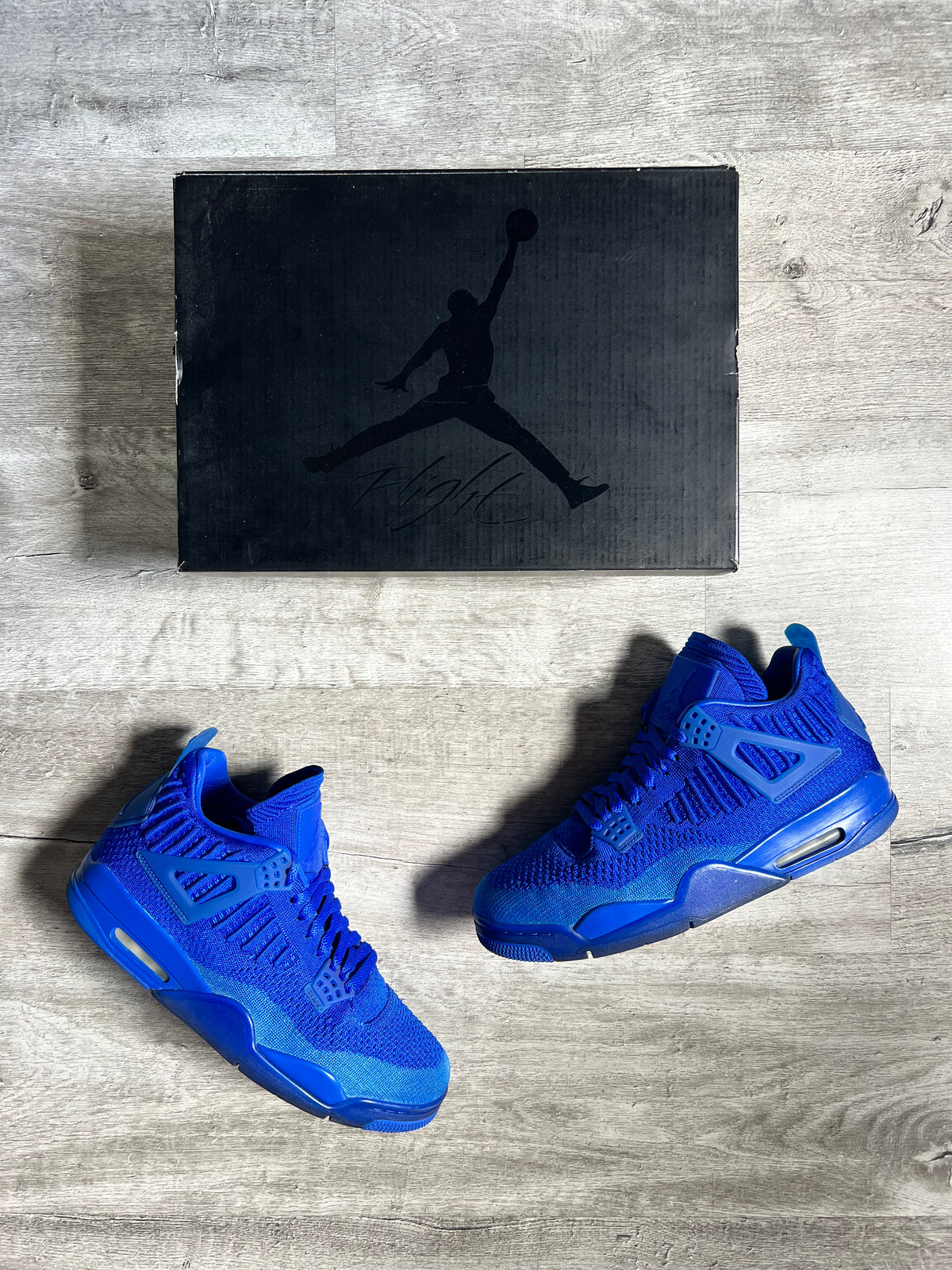 Buty Jordan 4 Retro Flyknit Royal