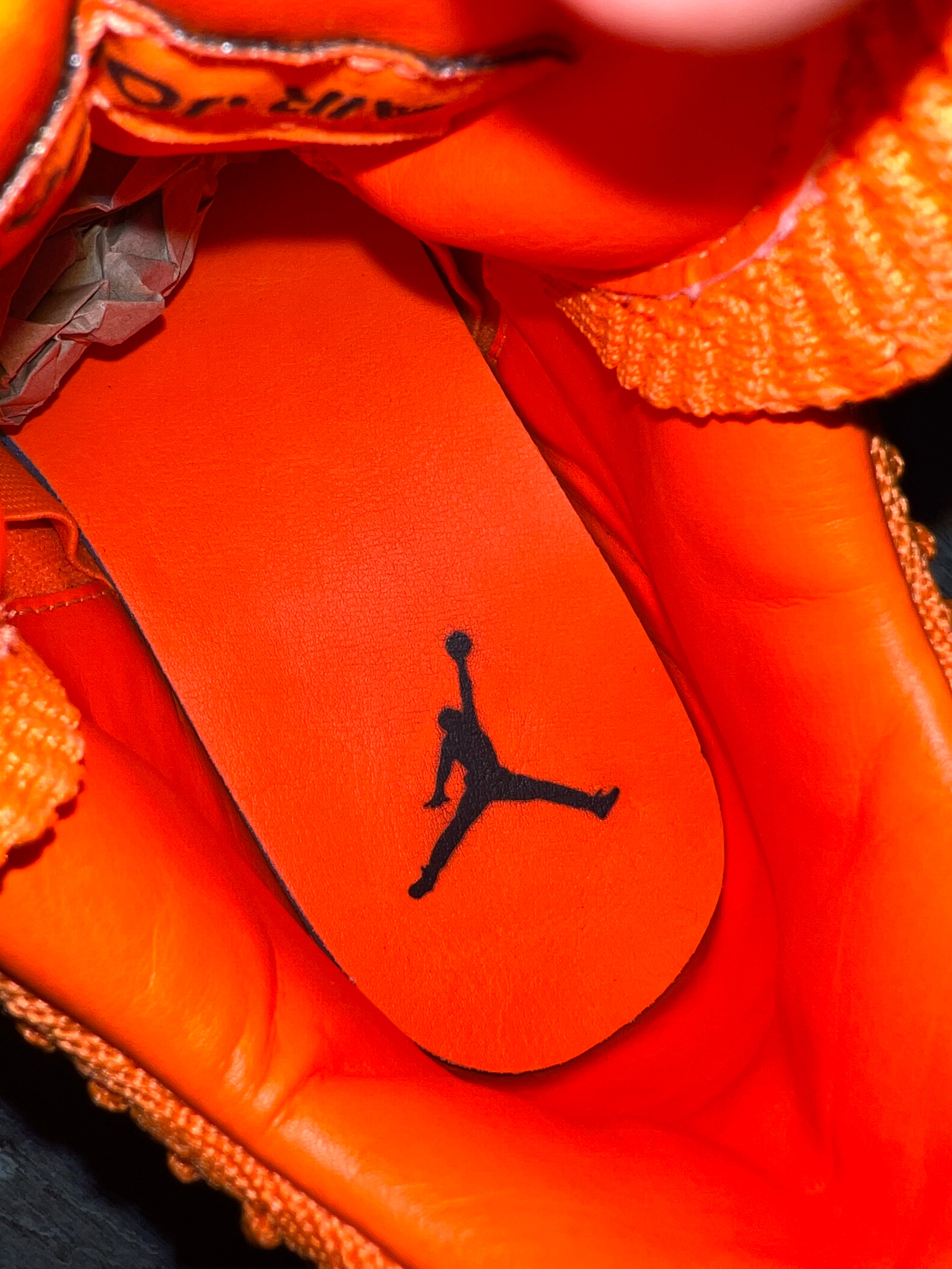 Buty Nike Air Jordan 4 Retro Flyknit Orange