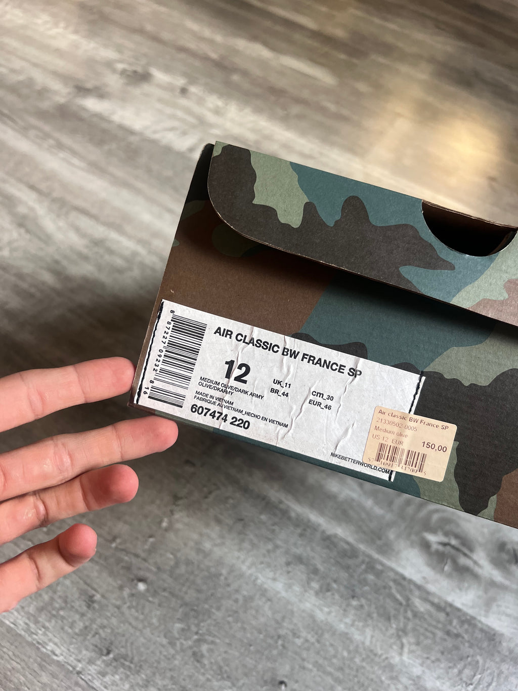 Buty Nike Air Classic BW France Camo