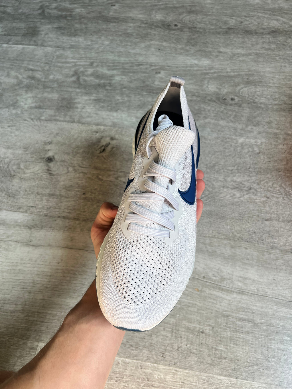 Buty Nike Epic React Flyknit 2 Vast Grey Coastal Blue
