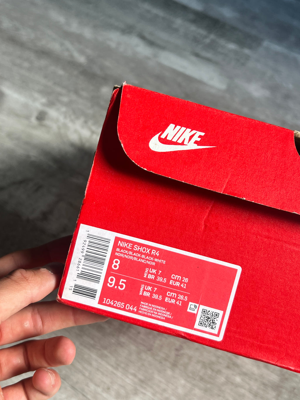 Buty Nike Shox R4 Triple Black Matte