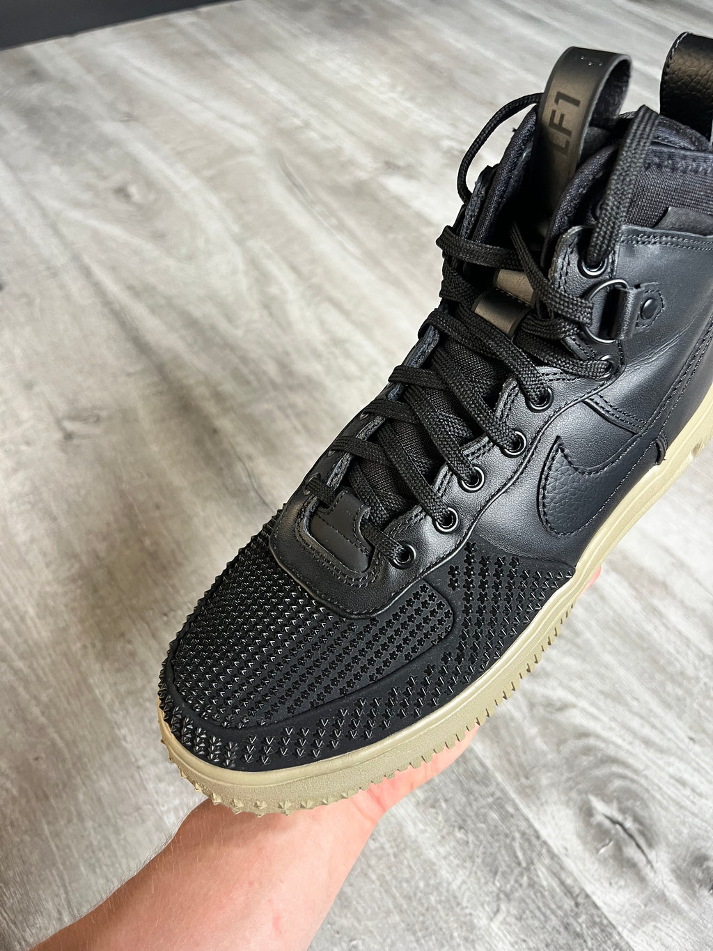 Buty Nike Air Force 1 Duckboot Black Neutral Olive