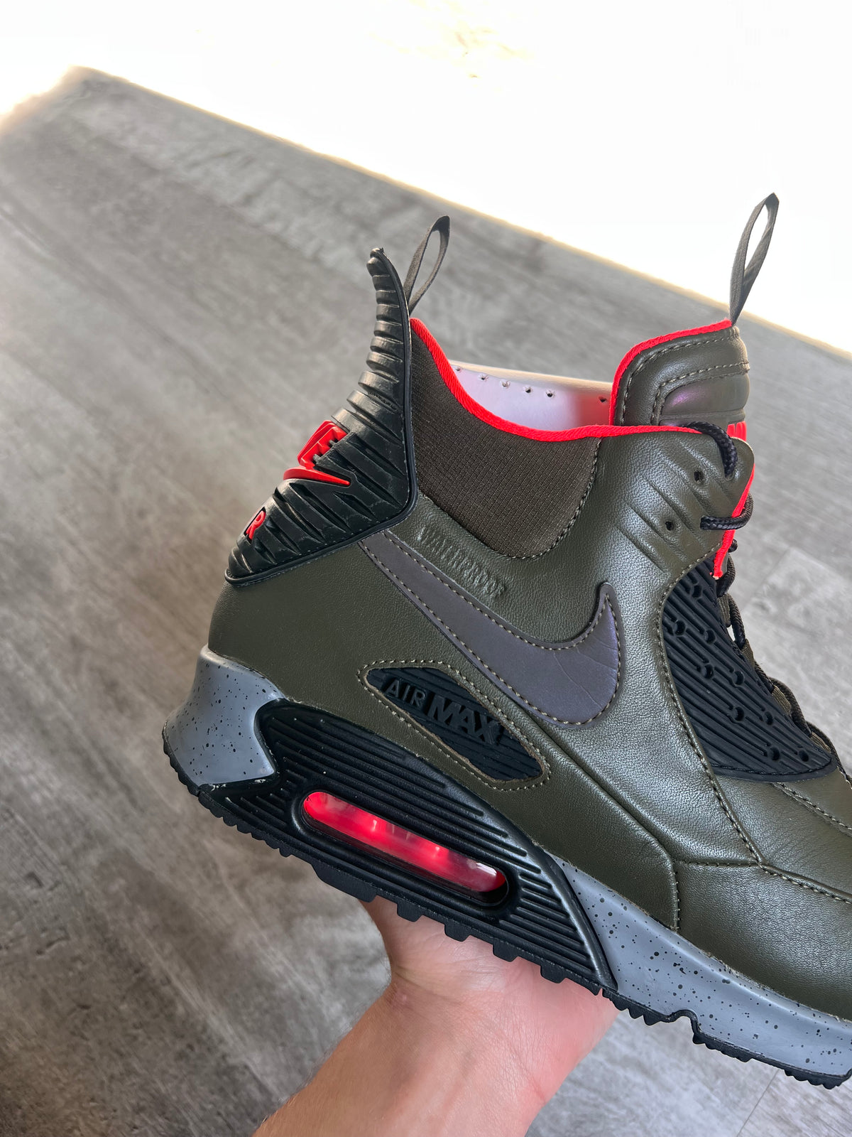 Buty Nike Air Max 90 Sneakerboot Dark Loden