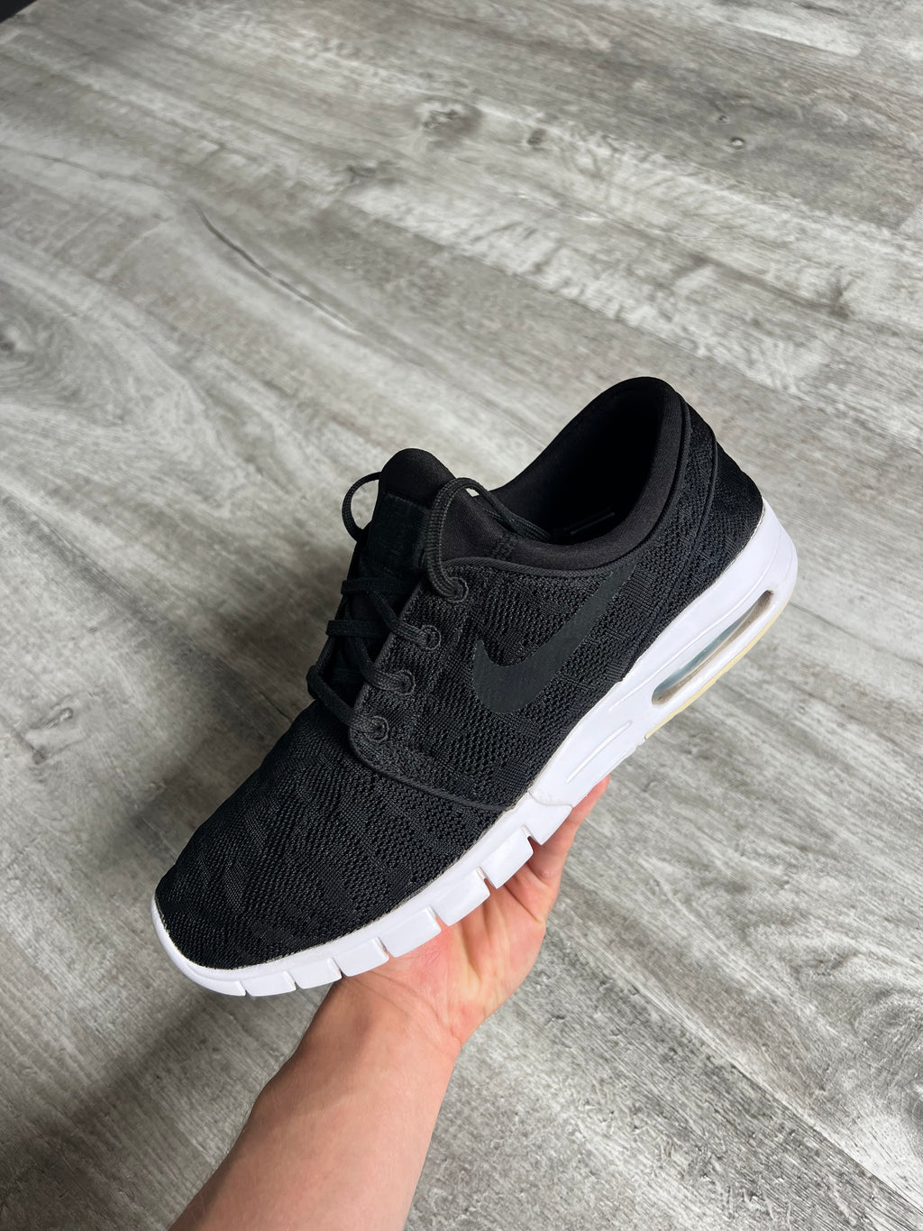 Buty Nike SB Stefan Janoski Max Black White