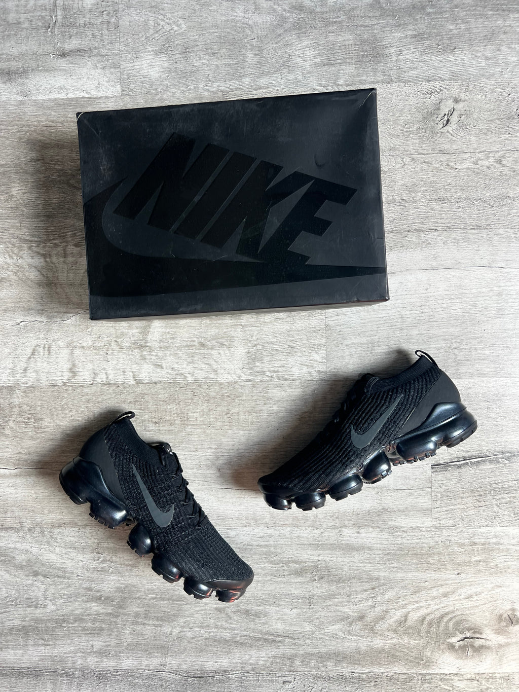 Buty Nike Air Vapormax Flyknit 3 Triple Black