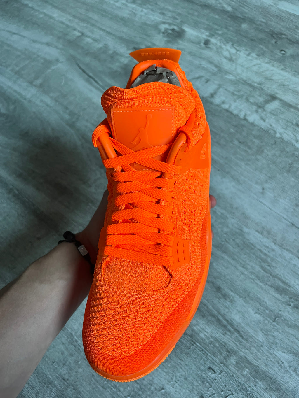 Buty Nike Air Jordan 4 Retro Flyknit Orange