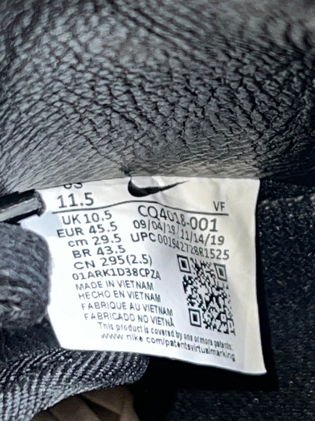 Buty Nike Air Force 1 High 1017 ALYX 9SM Black