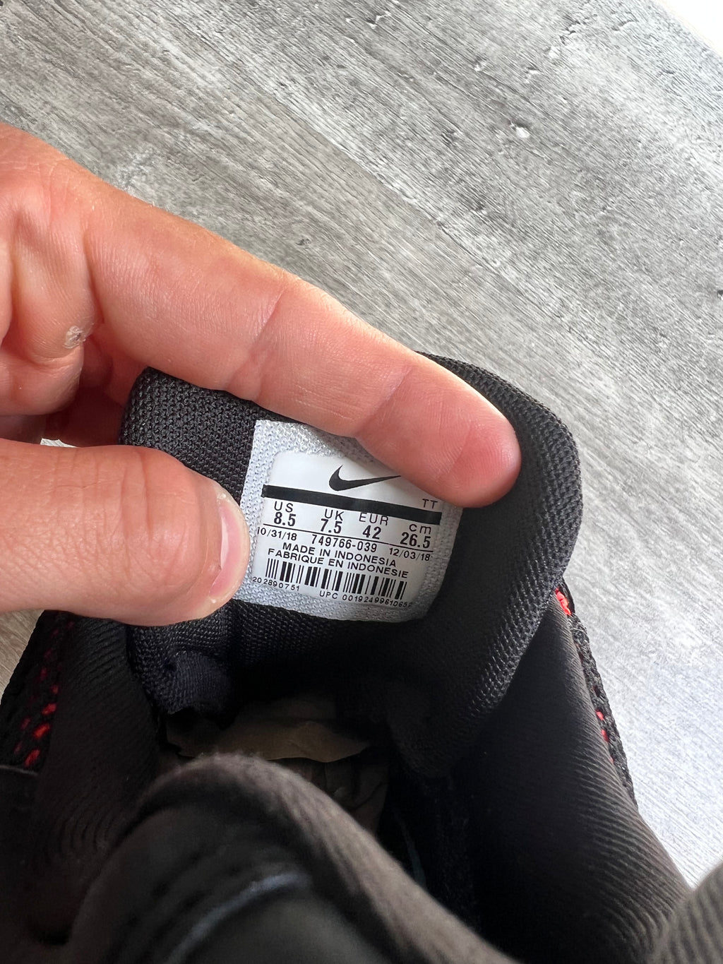 Buty Nike Air Max 95 Bred Ice