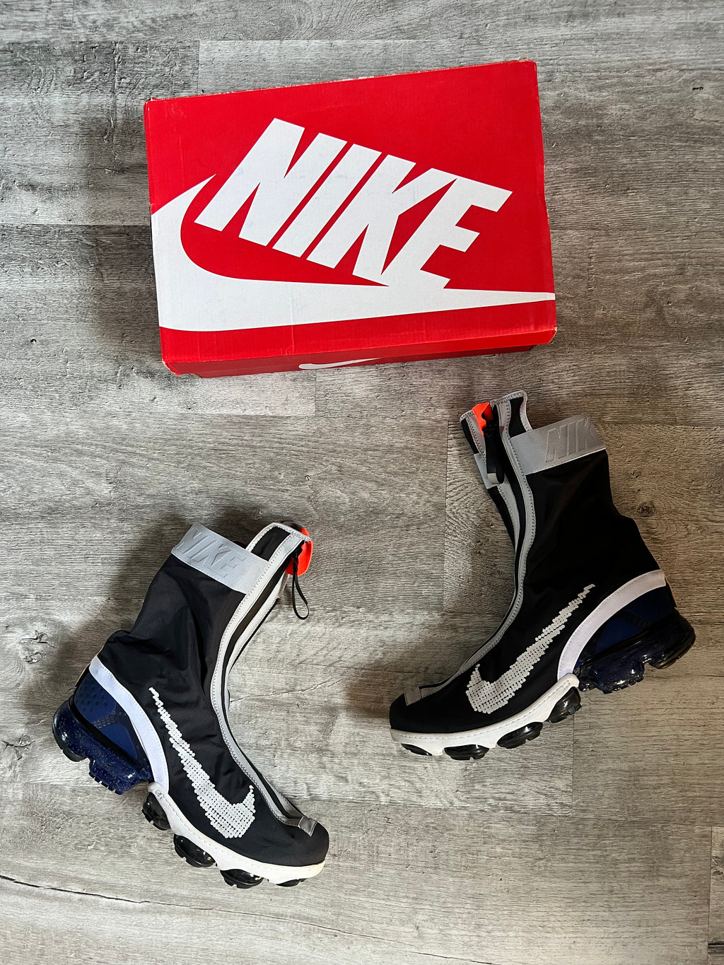 Buty Nike Air Vapormax Flyknit Gator ISPA Black