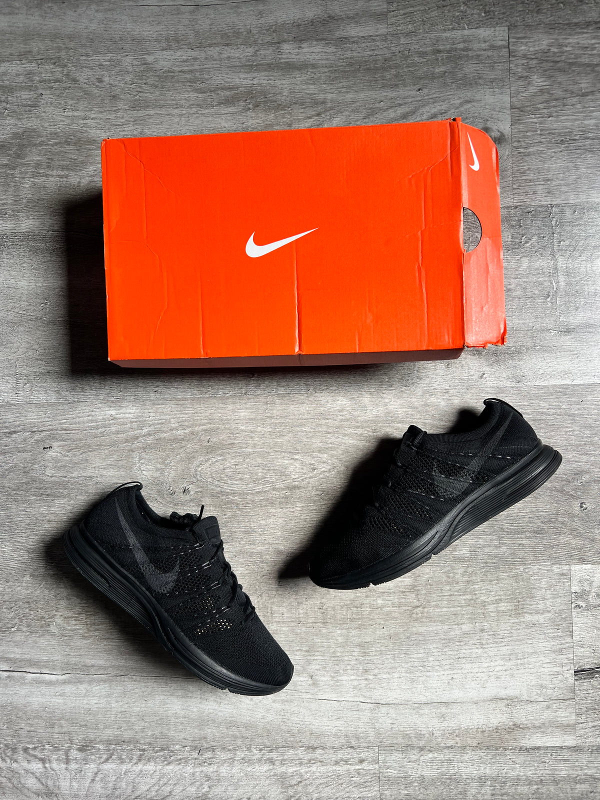 Buty Nike Flyknit Trainer Triple Black
