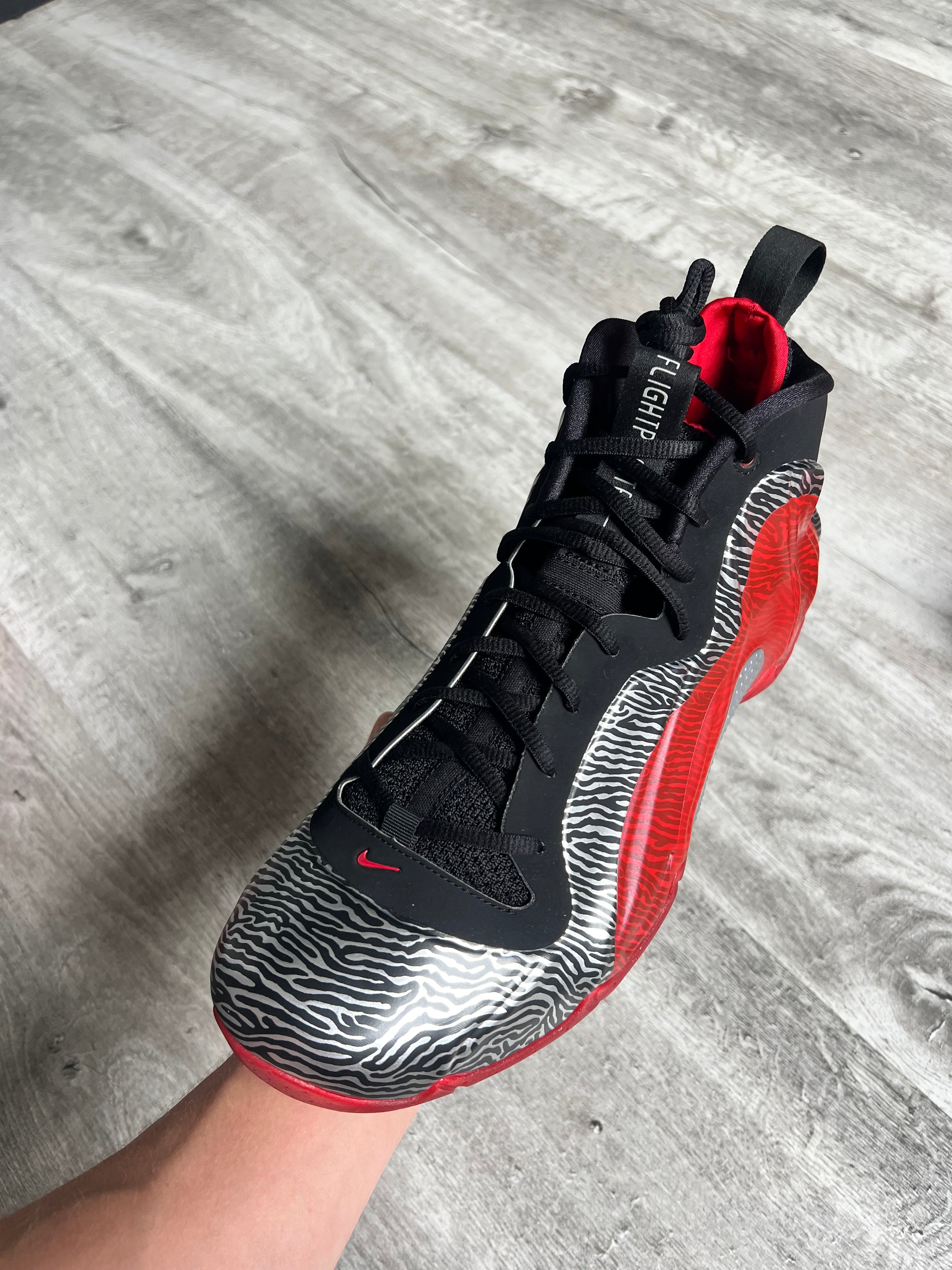 Buty Nike Air Flightposite Exposed Zebra