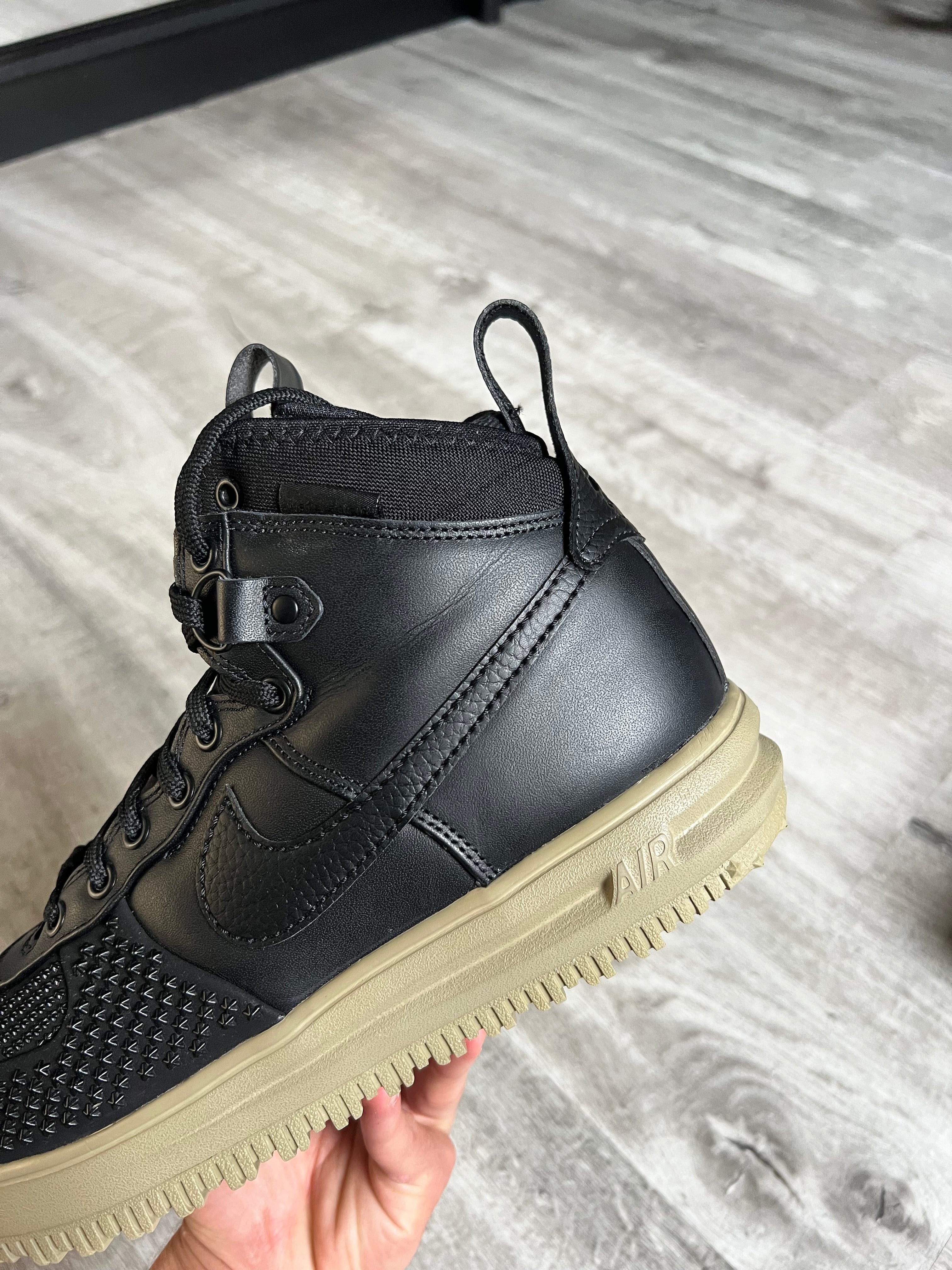 Buty Nike Air Force 1 Duckboot Black Neutral Olive