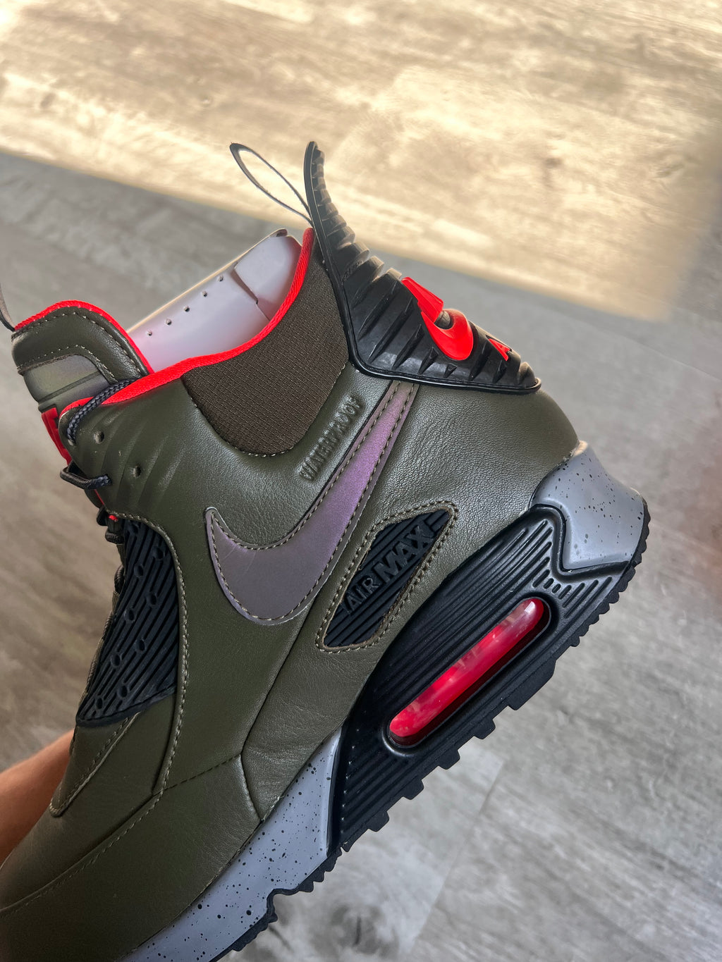 Buty Nike Air Max 90 Sneakerboot Dark Loden