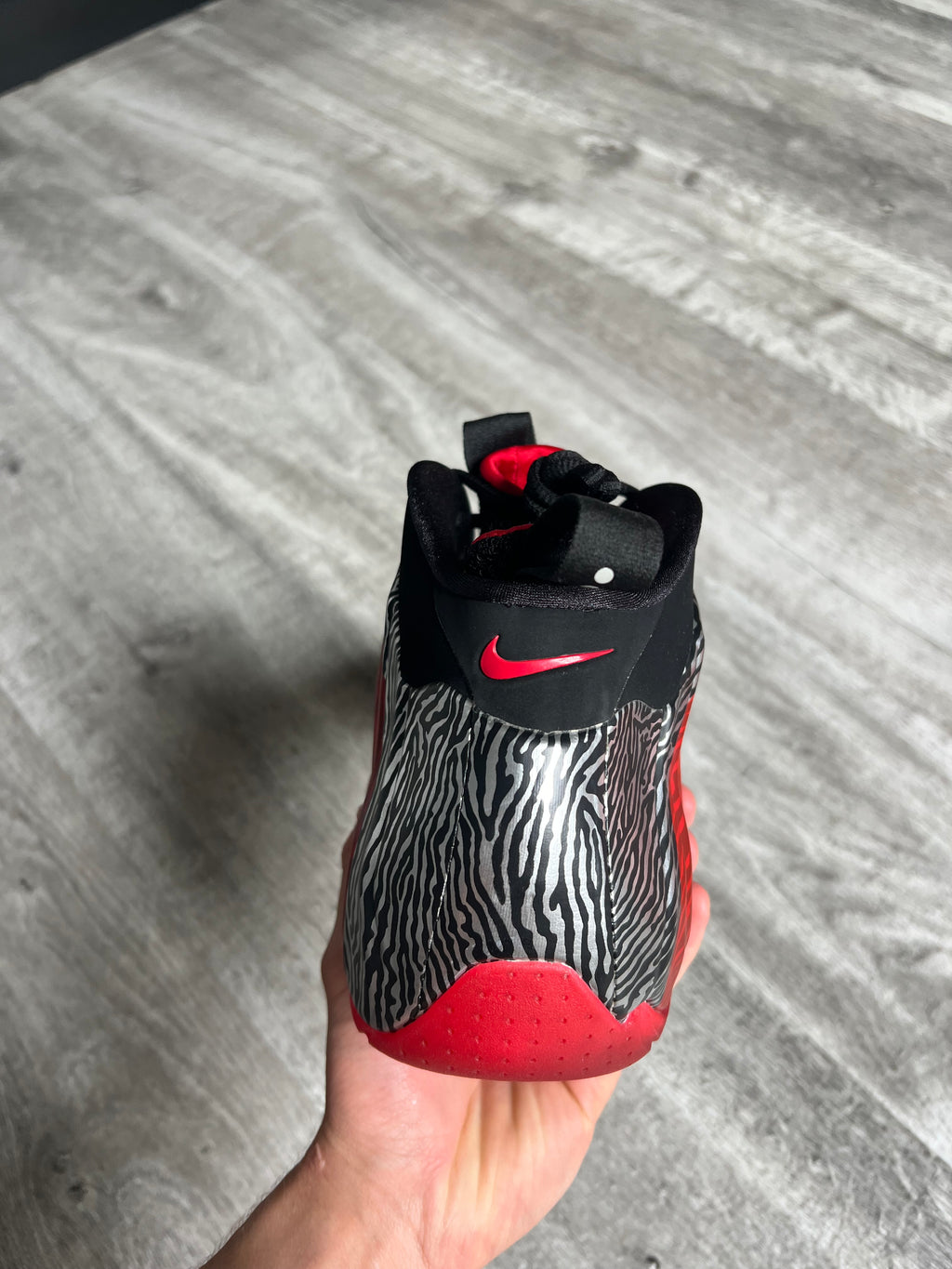 Buty Nike Air Flightposite Exposed Zebra