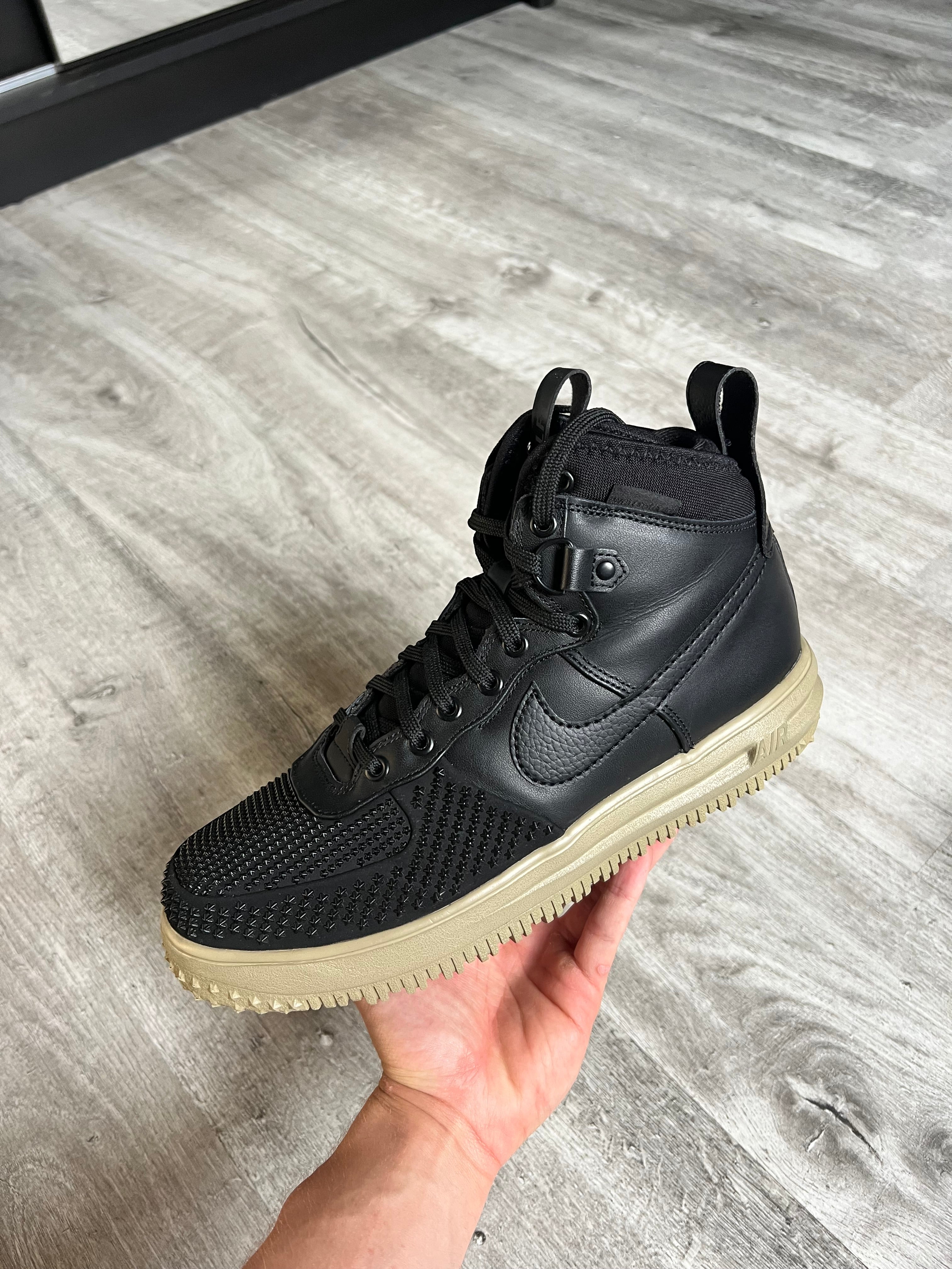 Buty Nike Air Force 1 Duckboot Black Neutral Olive
