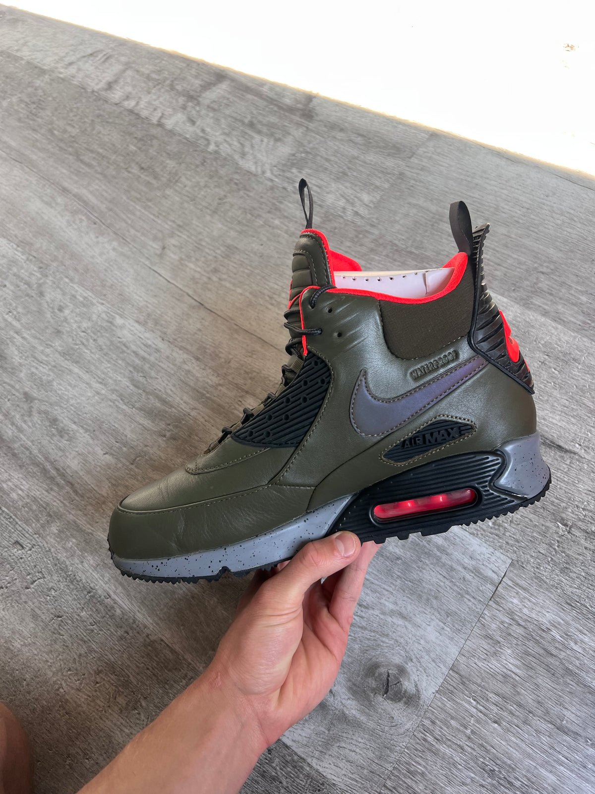 Buty Nike Air Max 90 Sneakerboot Dark Loden