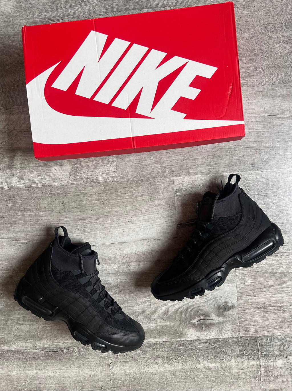 Buty Nike Air Max 95 Sneakerboot Black Anthracite