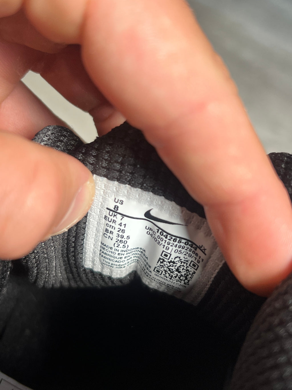 Buty Nike Shox R4 Triple Black Matte
