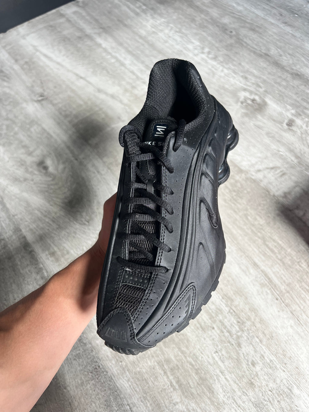 Buty Nike Shox R4 Triple Black Matte