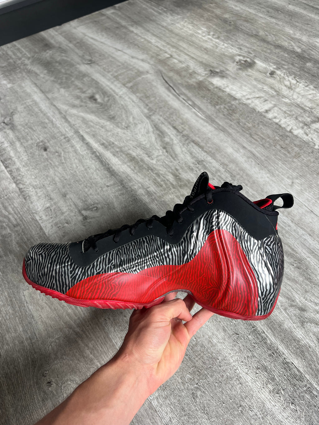 Buty Nike Air Flightposite Exposed Zebra