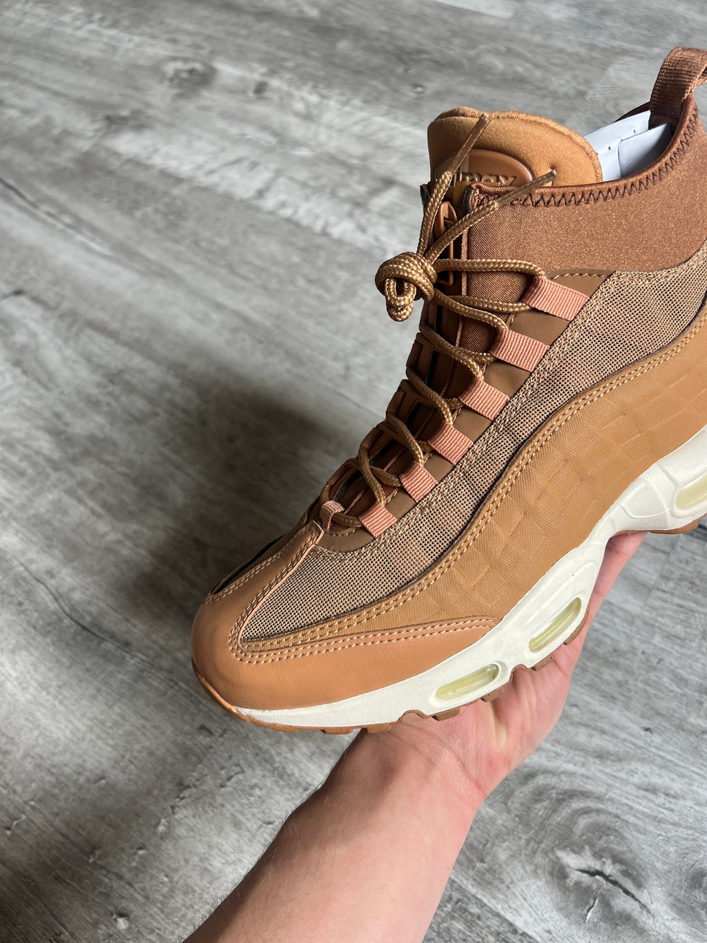 Buty Nike Air Max 95 Sneakerboot Flax (2017)