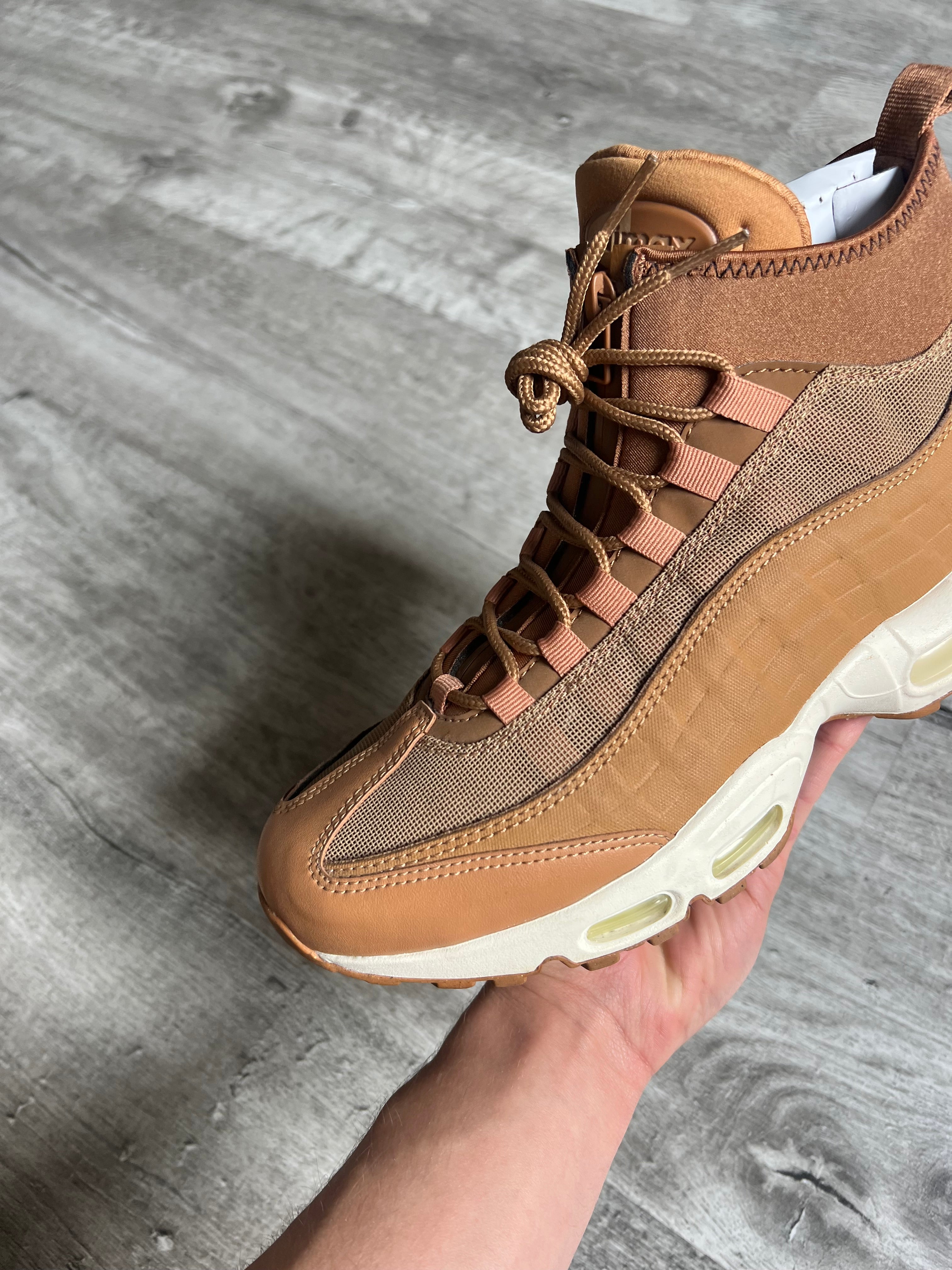 Buty Nike Air Max 95 Sneakerboot Flax (2017)