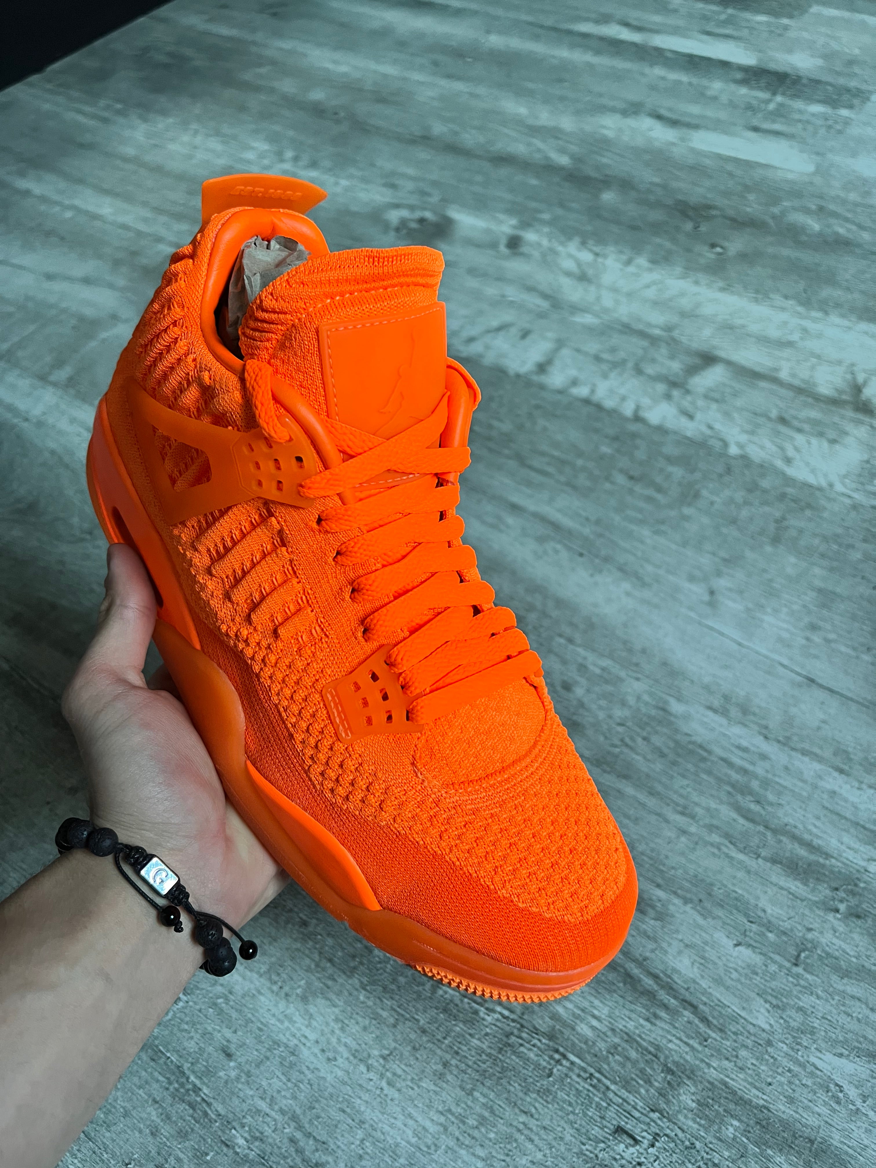 Buty Nike Air Jordan 4 Retro Flyknit Orange